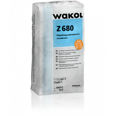Заповнювач Wakol Z 680 для шпаклювання 25 кг