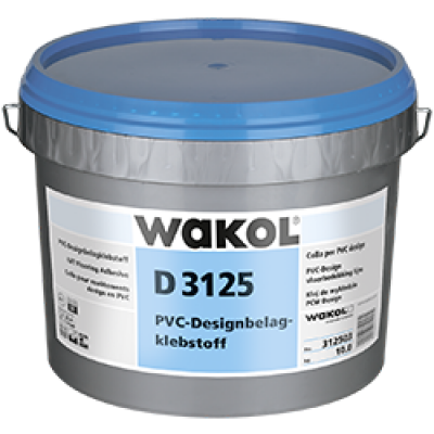 Клей для дизайнерських покриттів ПВХ Wakol D 3125 10 кг. АКЦІЯ