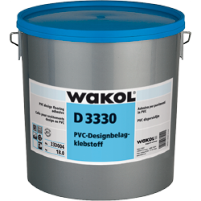 Клей Wakol D 3330 для дизайнерських ПВХ-покриттів (LVT) 10кг. АКЦІЯ 